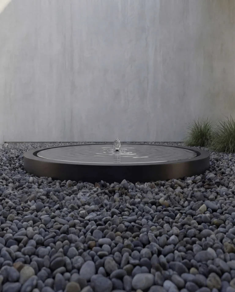 KOYS Mirror Disc Architectural Ornamental Pool outdoor waterfall water feature